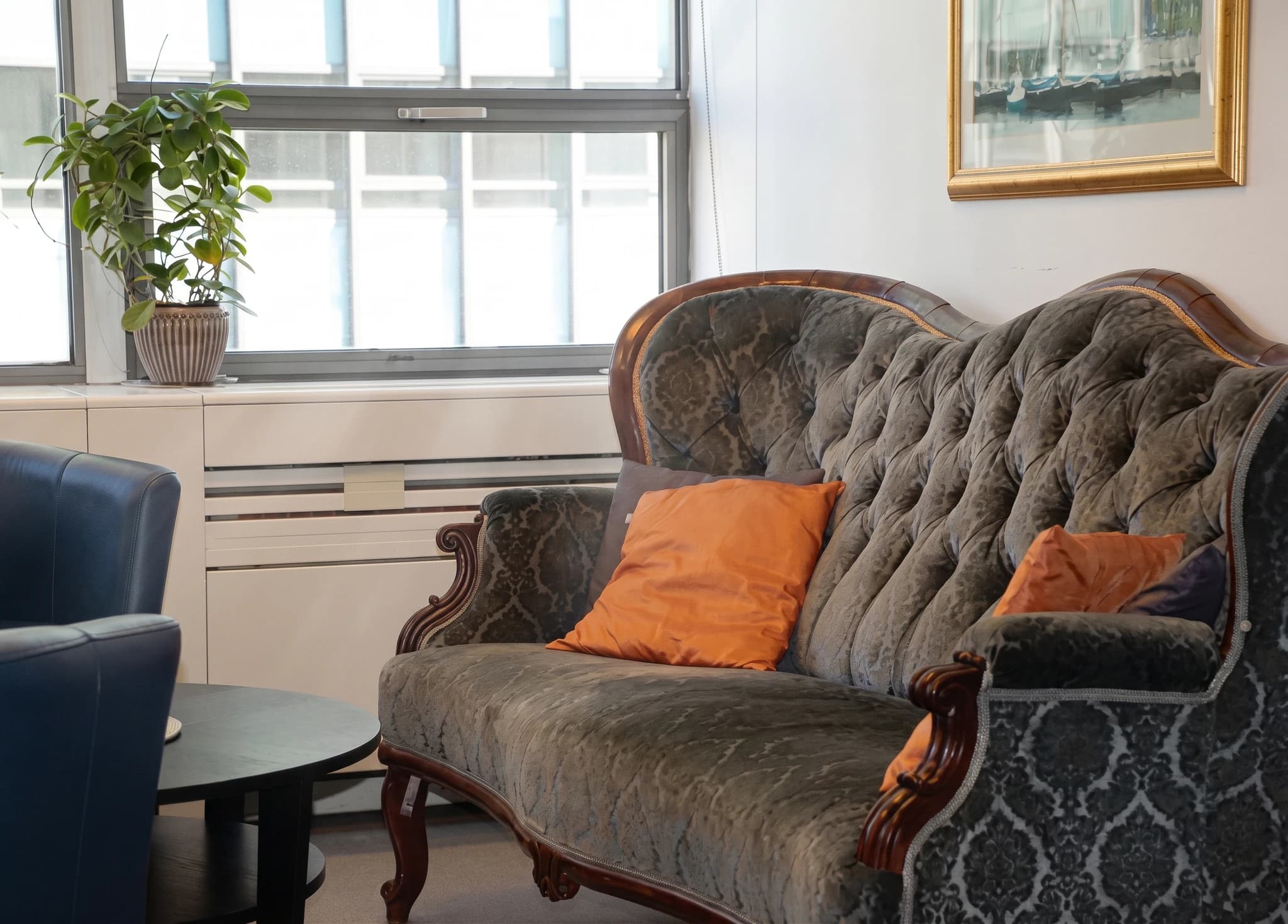 Väntrummet hos Allmänspec Dr Motamedi, Kungsholmen