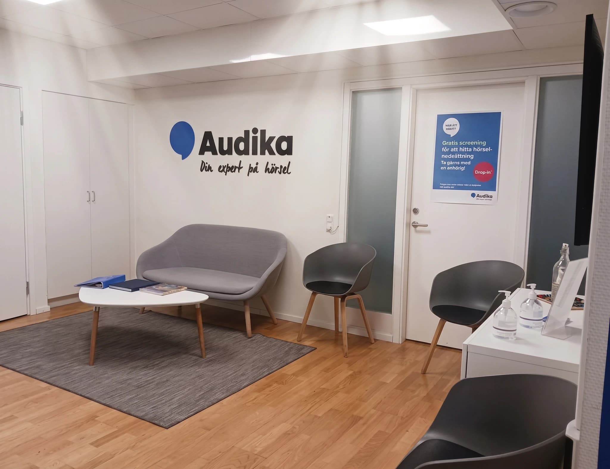 Väntrummet hos Audika Helsingborg
