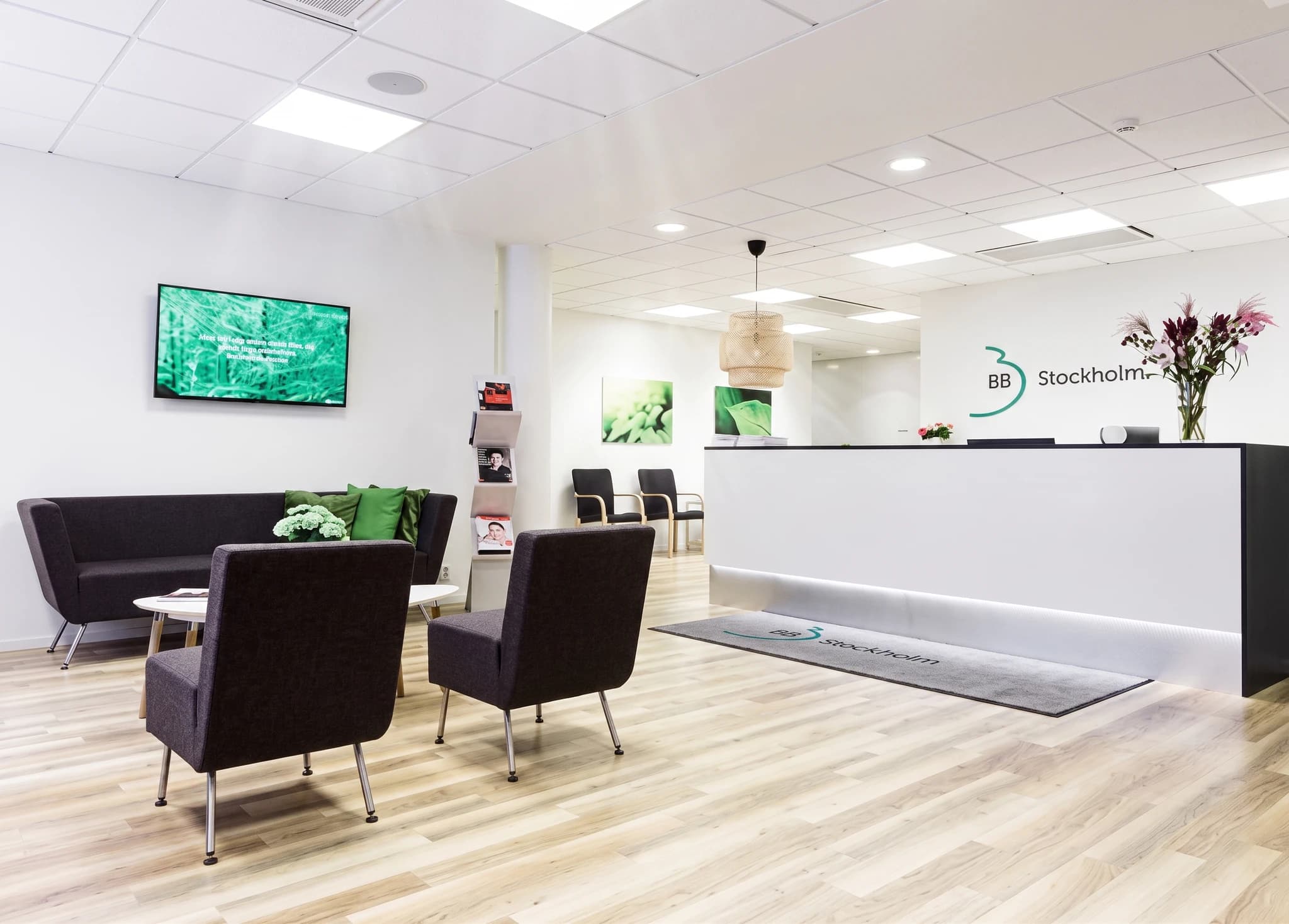 Receptionen hos BB Stockholm Family City