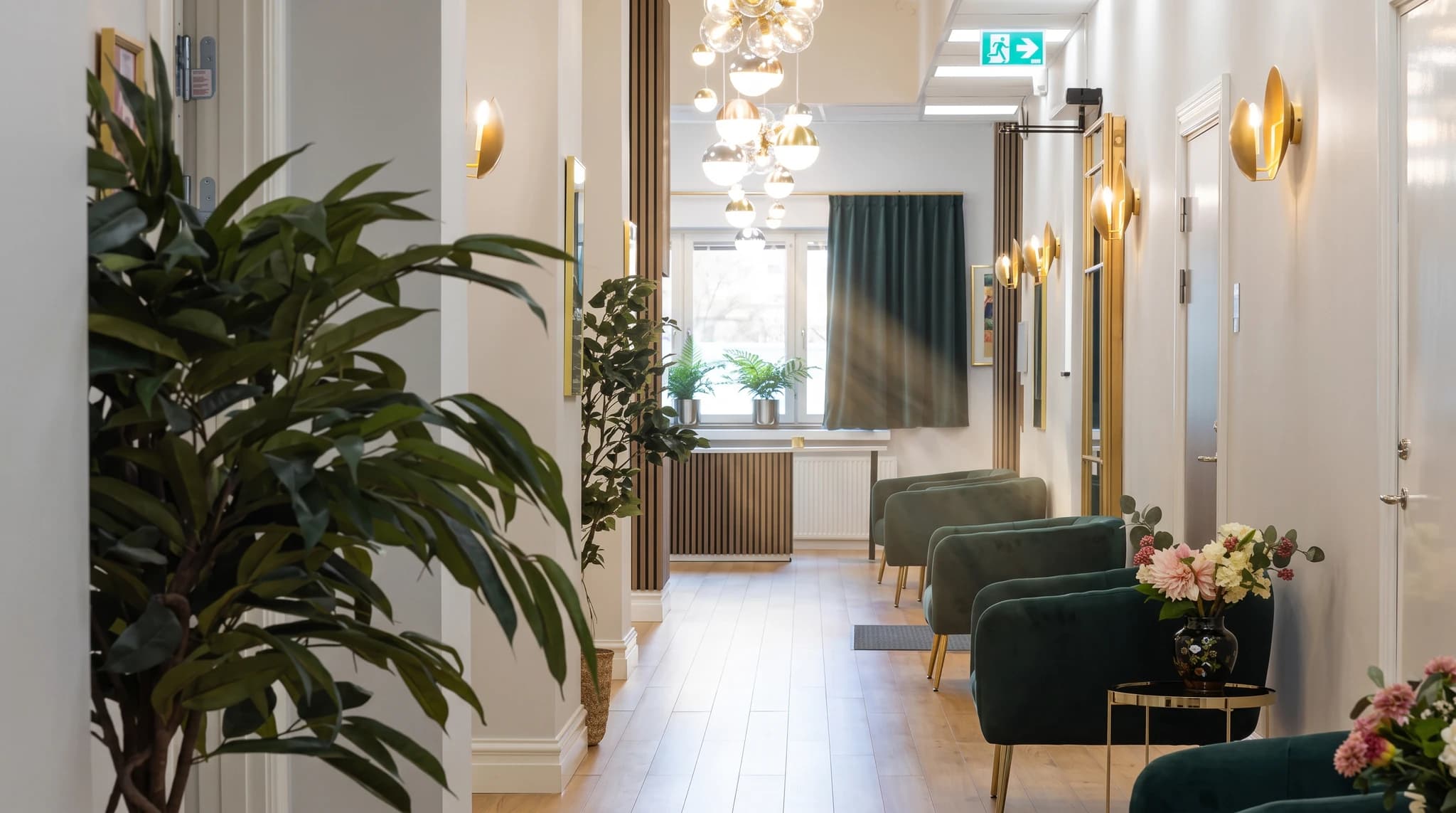 Väntrummet hos Dahliakliniken