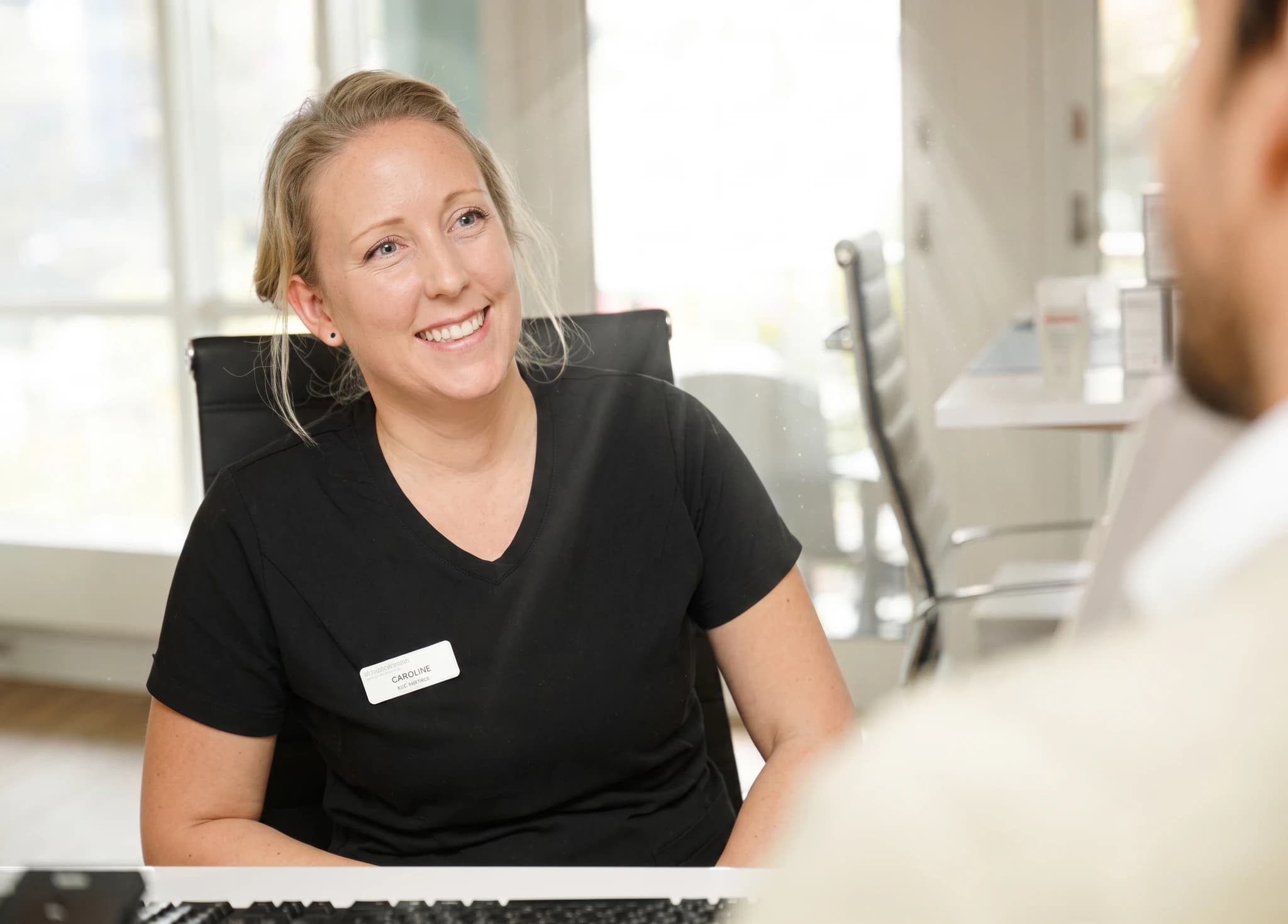 Receptionen hos Diagnostiskt Centrum Hud Hötorget