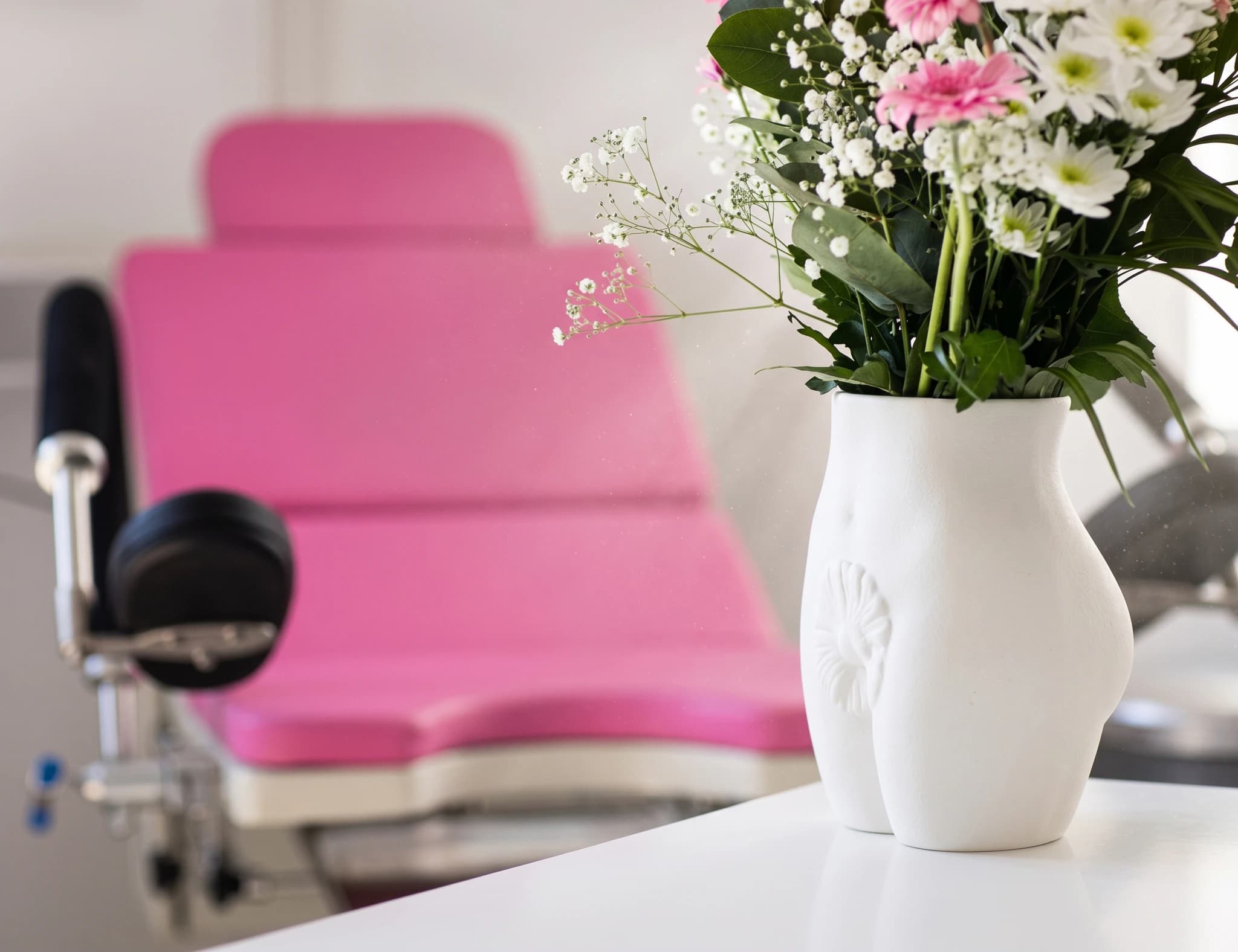 Behandlingsrummet hos Eliva Clinic