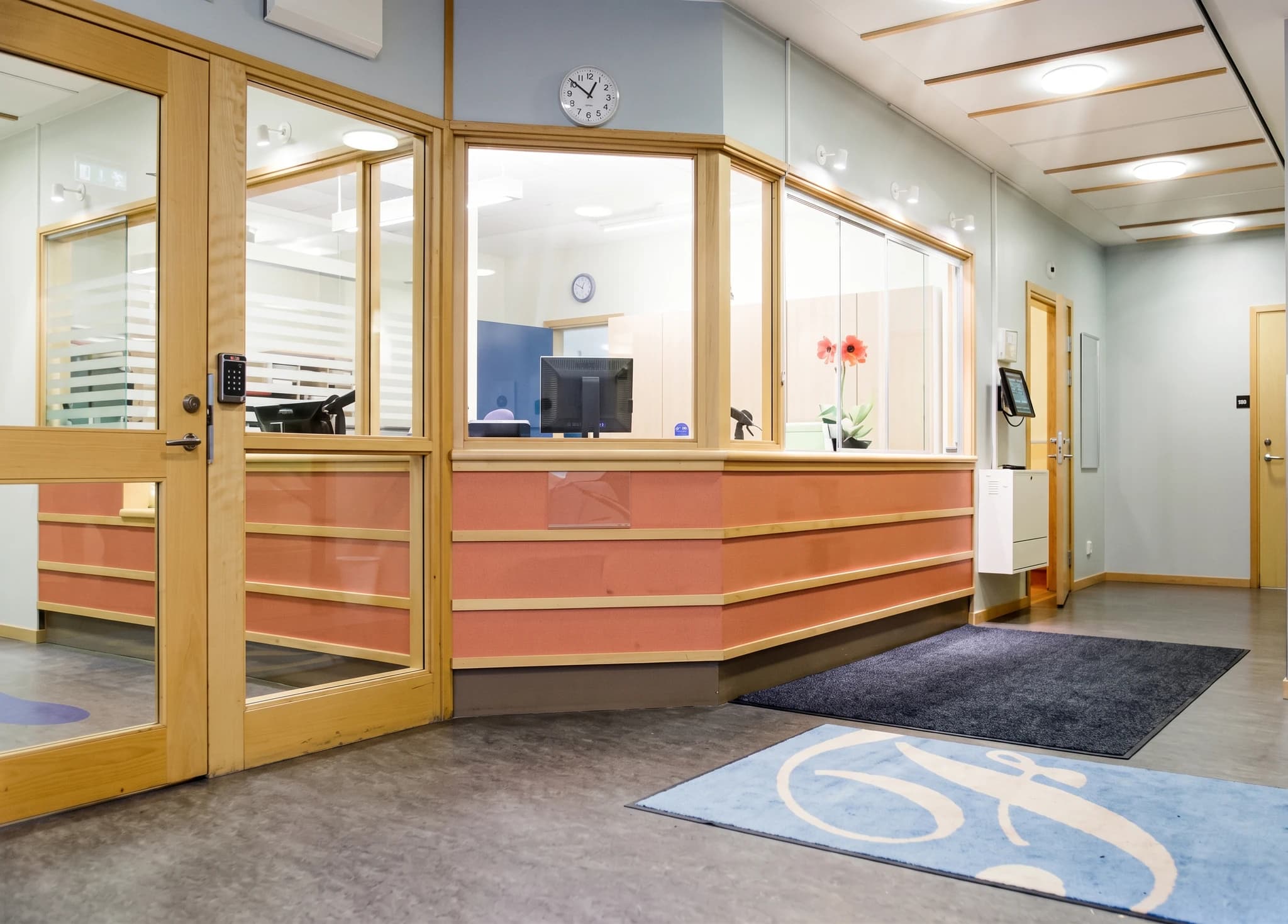 Receptionen hos Folktandvården Huddinge