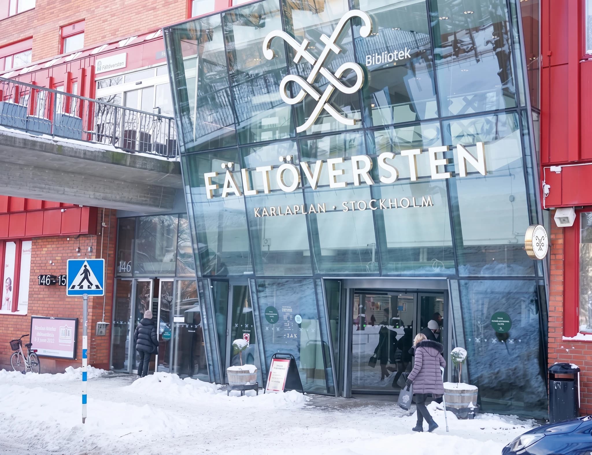 Entrén hos Folktandvården Karlaplan