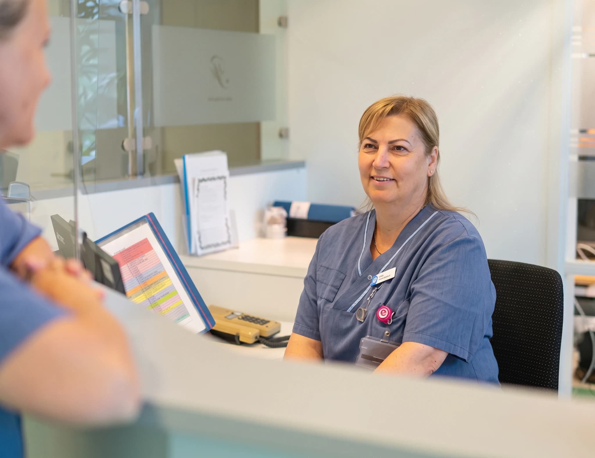 Receptionen hos Folktandvården Södertälje