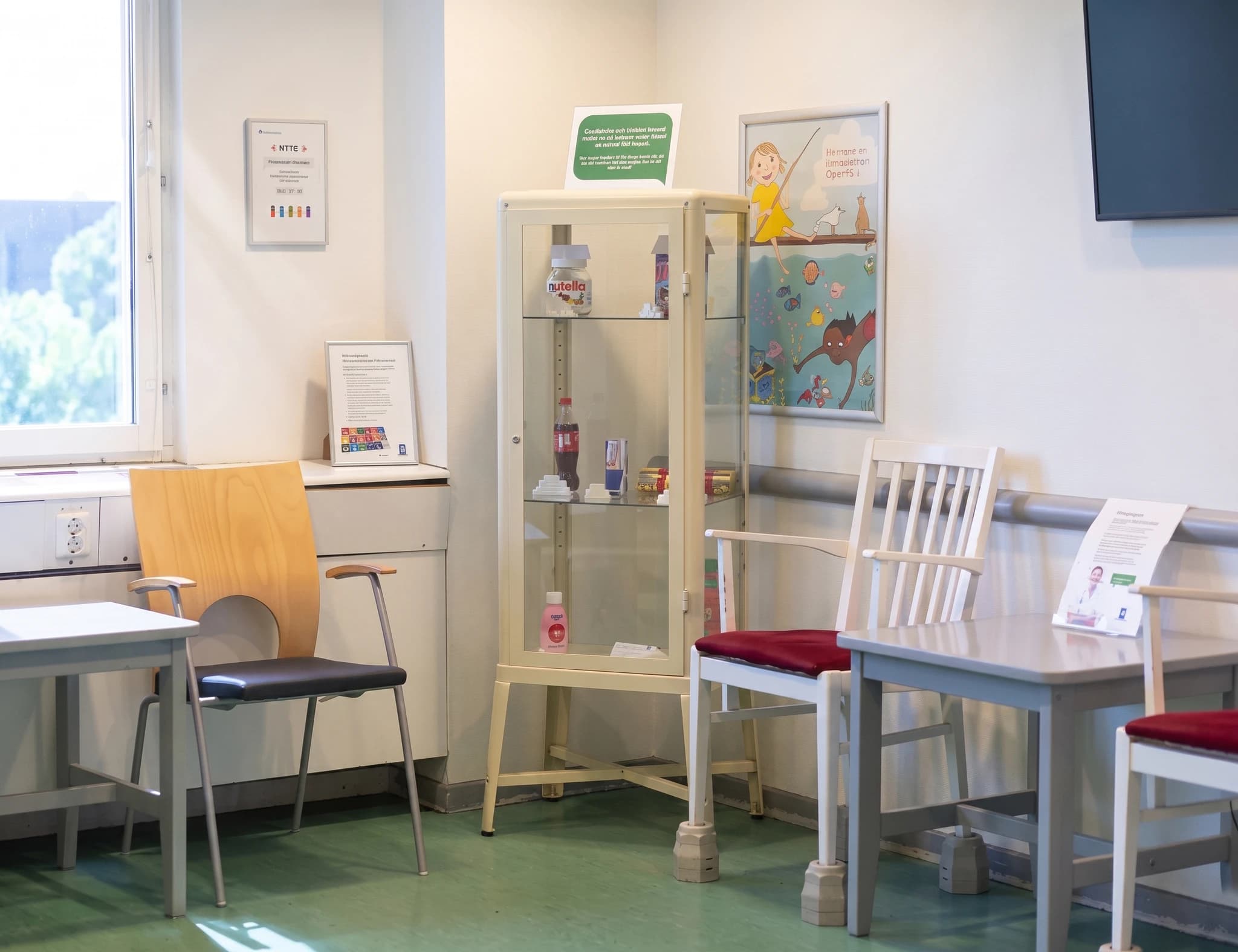 Väntrummet hos Folktandvården Södertälje