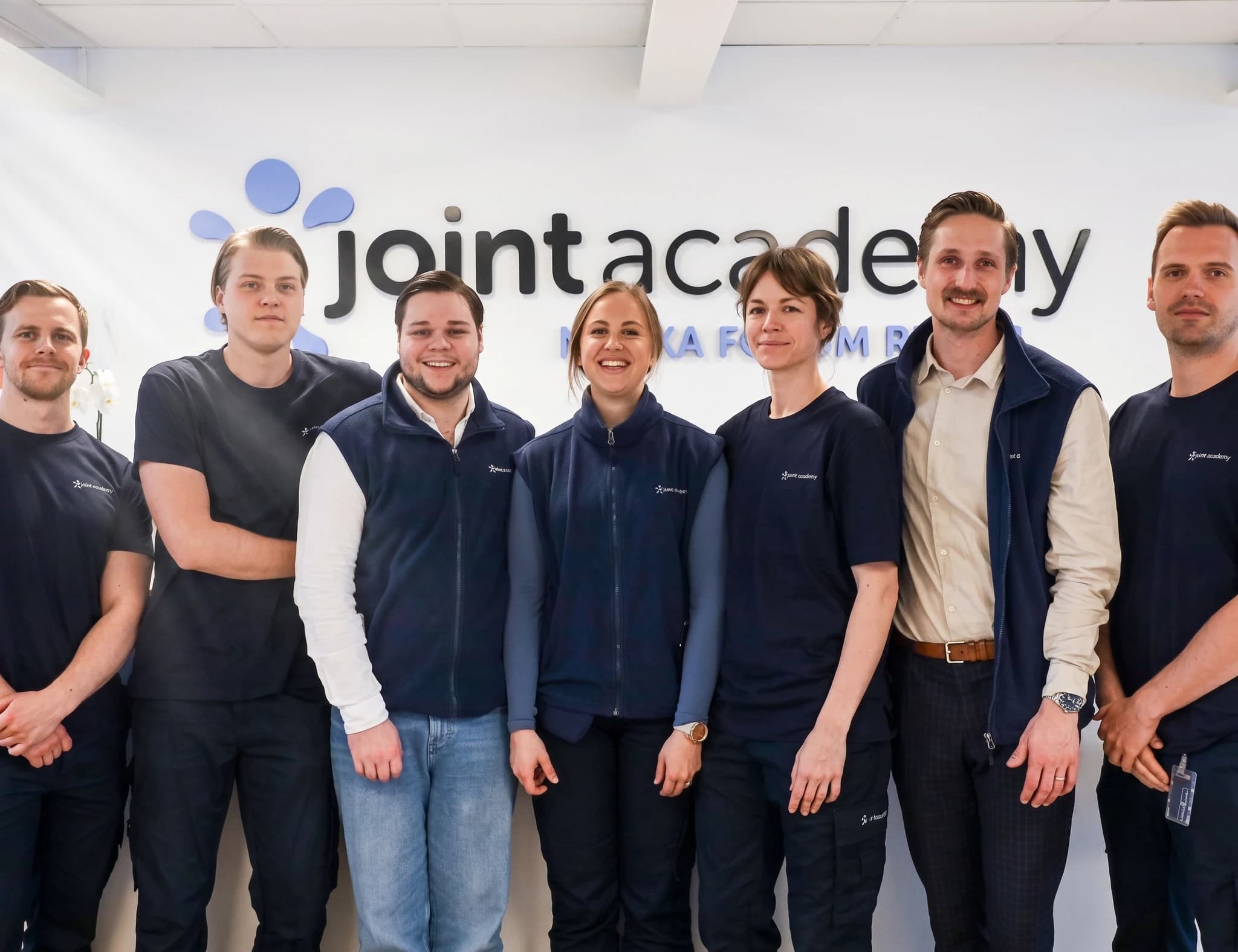 Teamet hos Joint Academy Nacka Forum Rehab