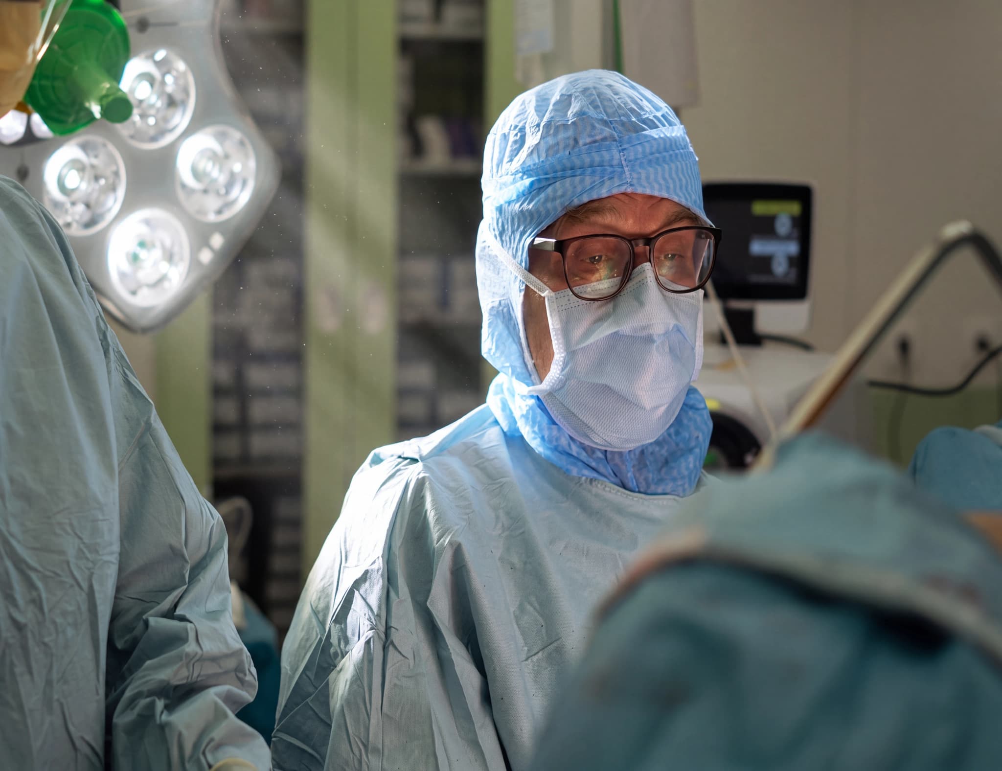 Behandlingsrummet hos Ledplastikcentrum Bromma