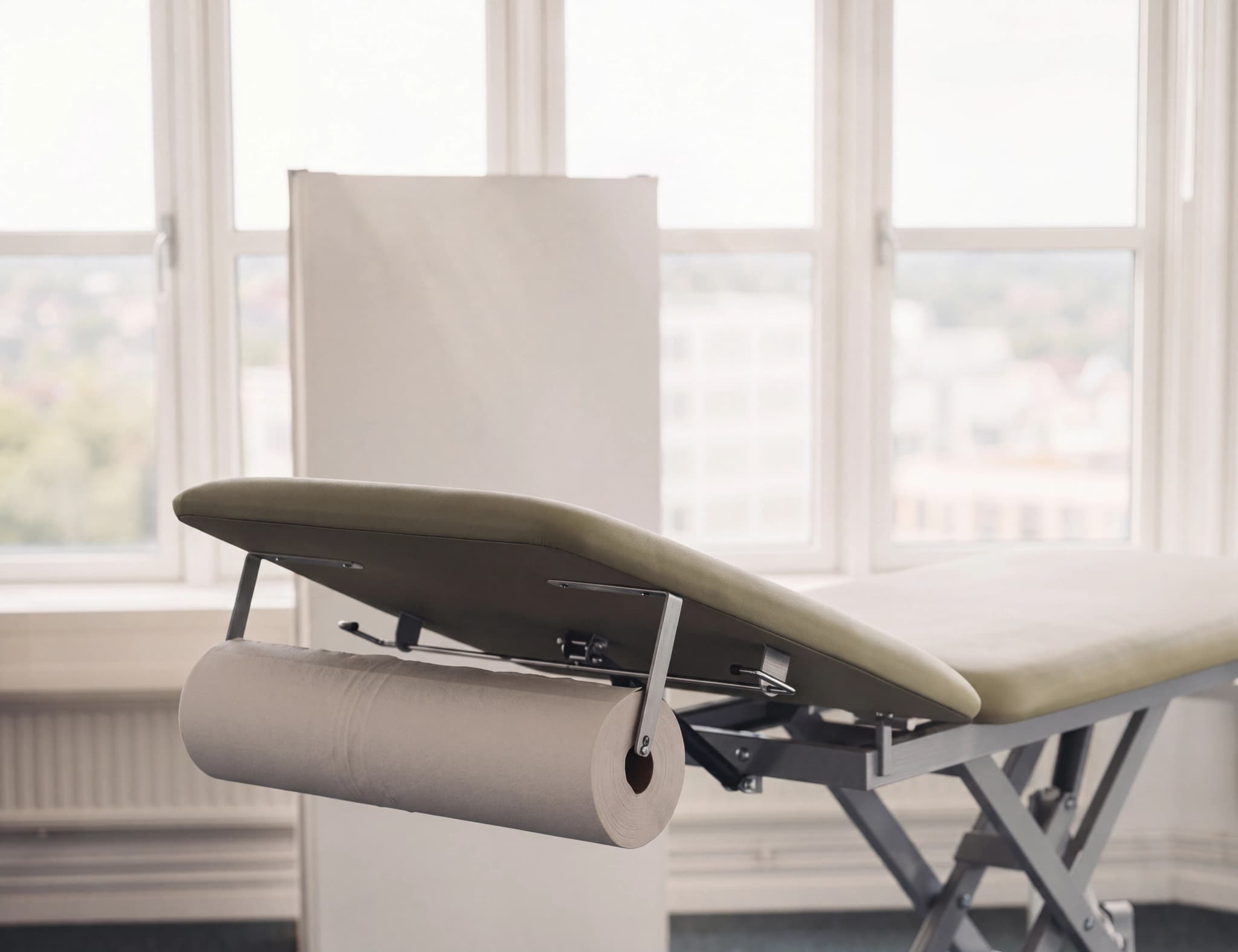 Behandlingsrummet hos Nordic Prolo Smärtklinik Stockholm