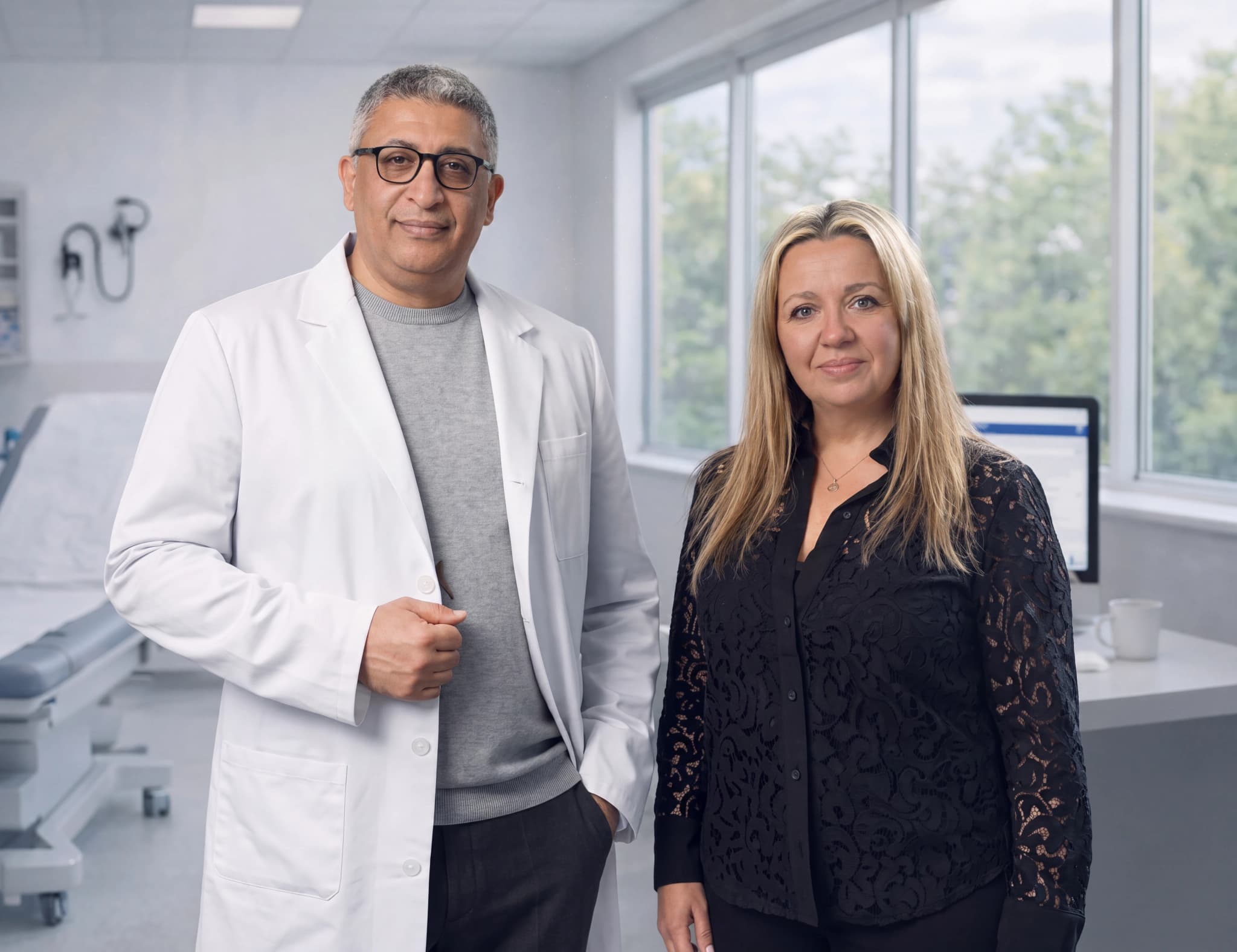 Behandlingsrummet hos Nova Medical Health