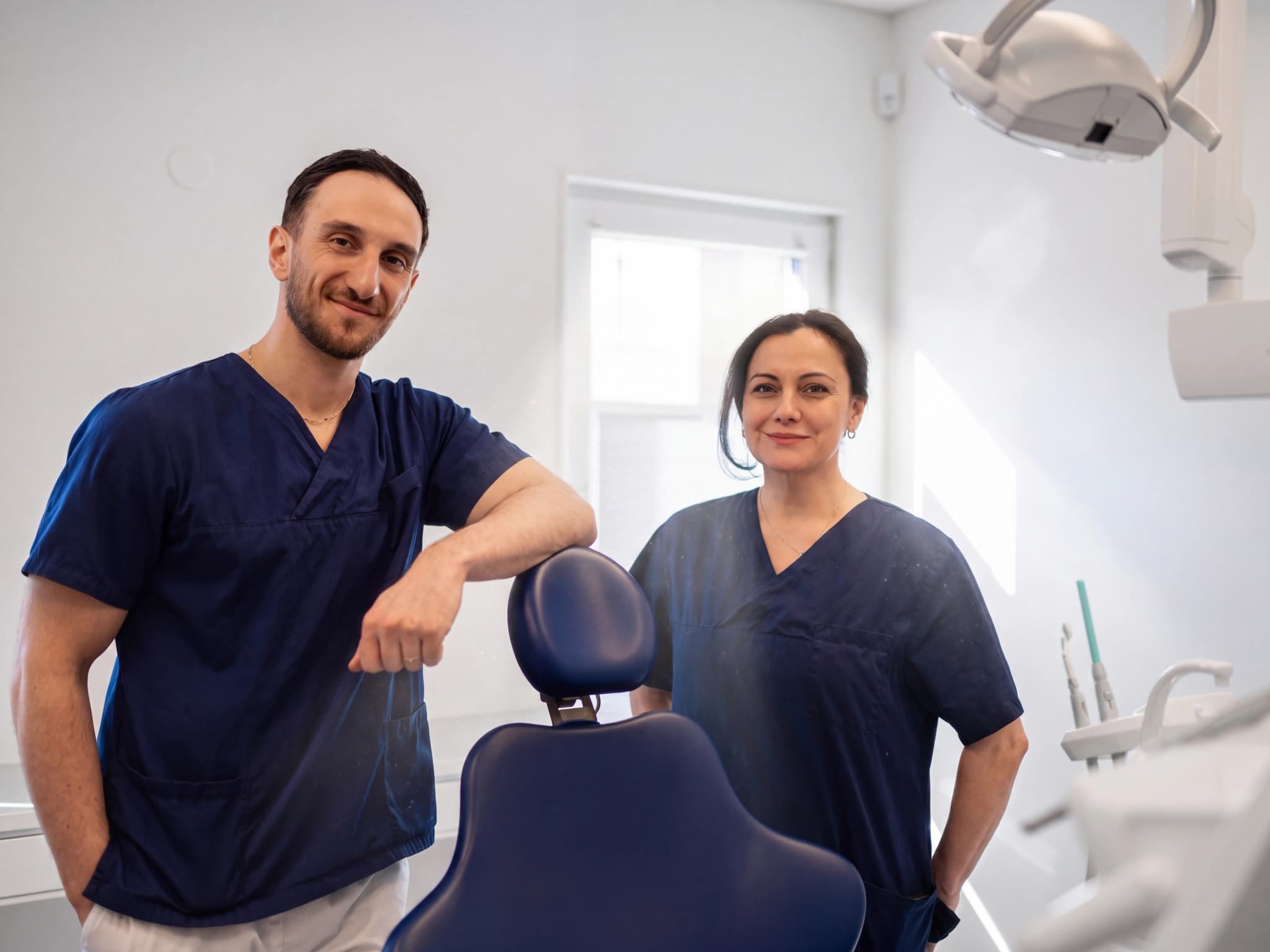 Teamet hos Priodent Tibblekliniken