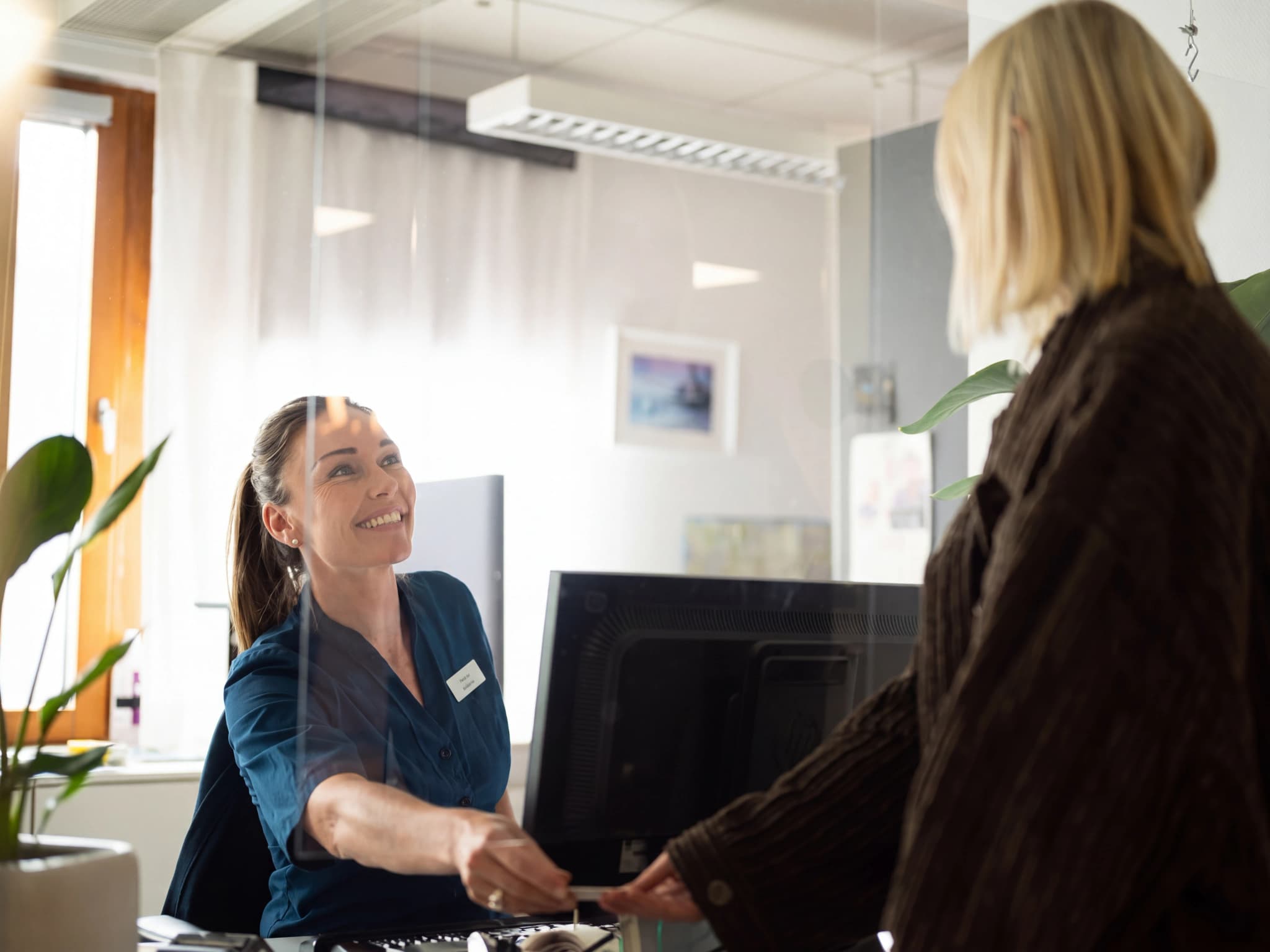 Receptionen hos Privatläkarna Helsingborg - Vårdcentral