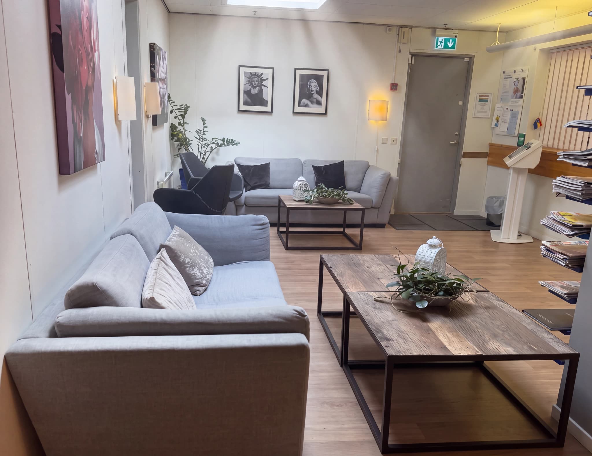 Väntrummet hos Qvinnolivet