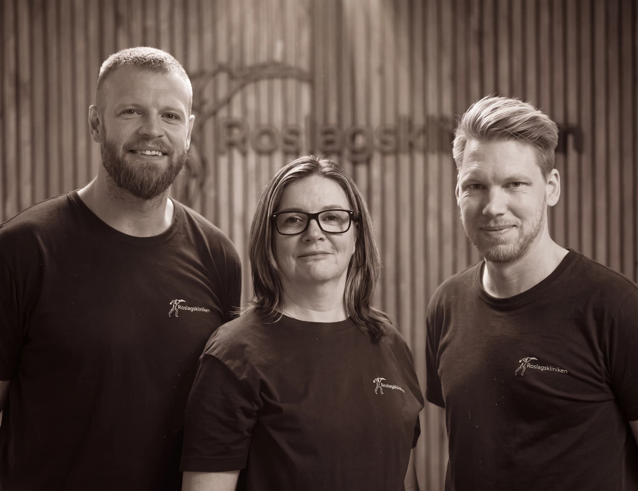 Teamet hos Roslagskliniken