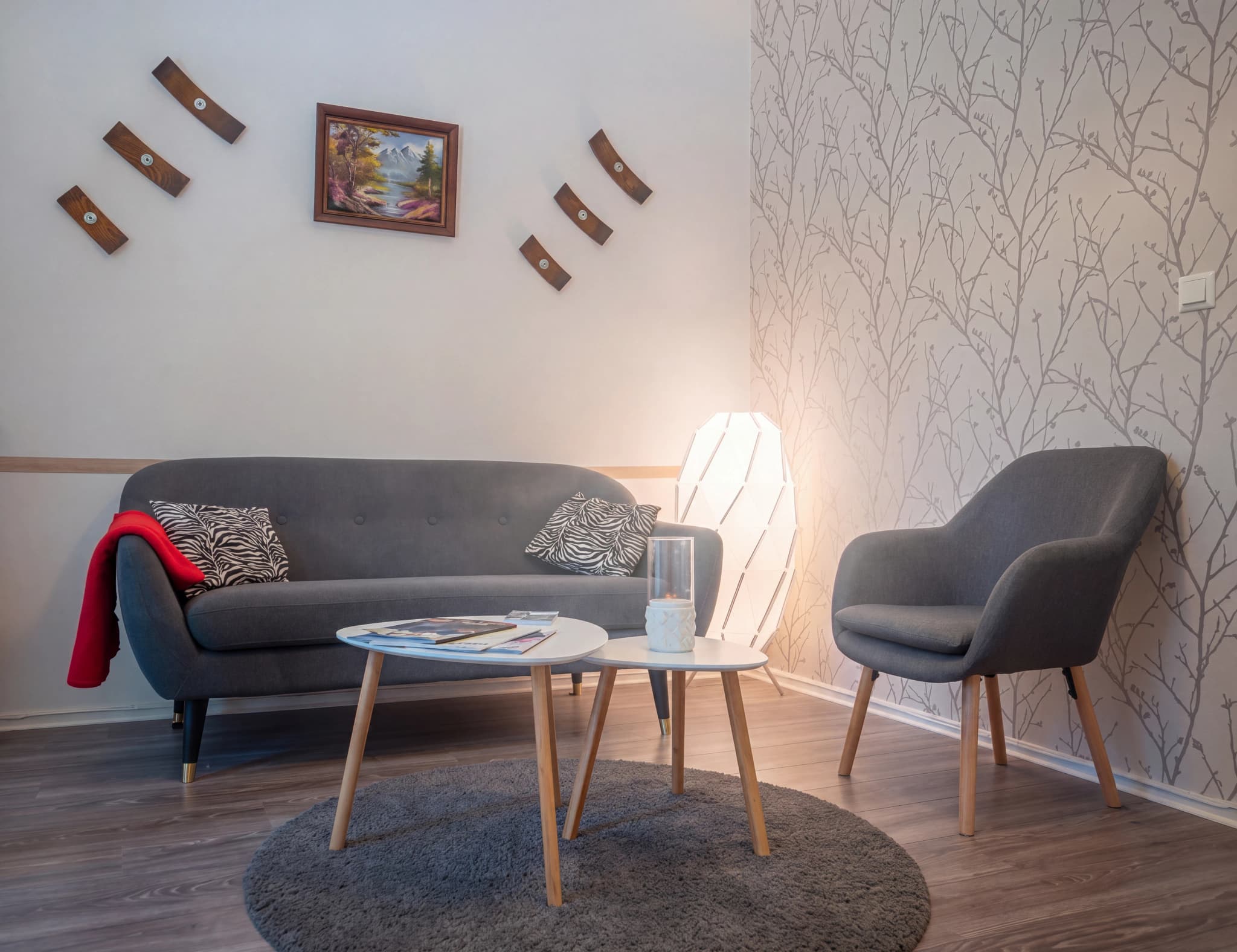 Väntrummet hos Sant Elias Klinik, Gynekologisk mottagning