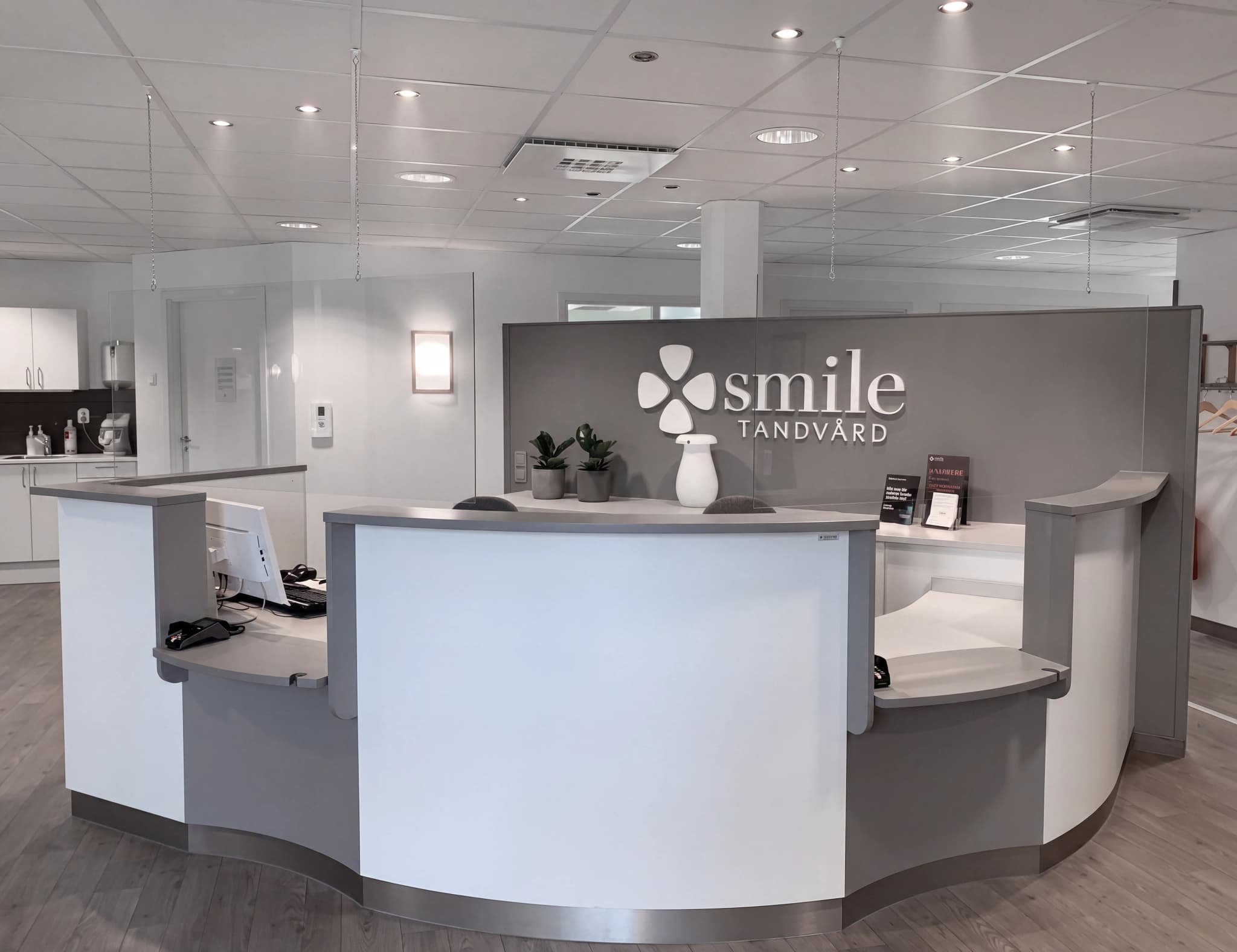 Receptionen hos Smile Kumla