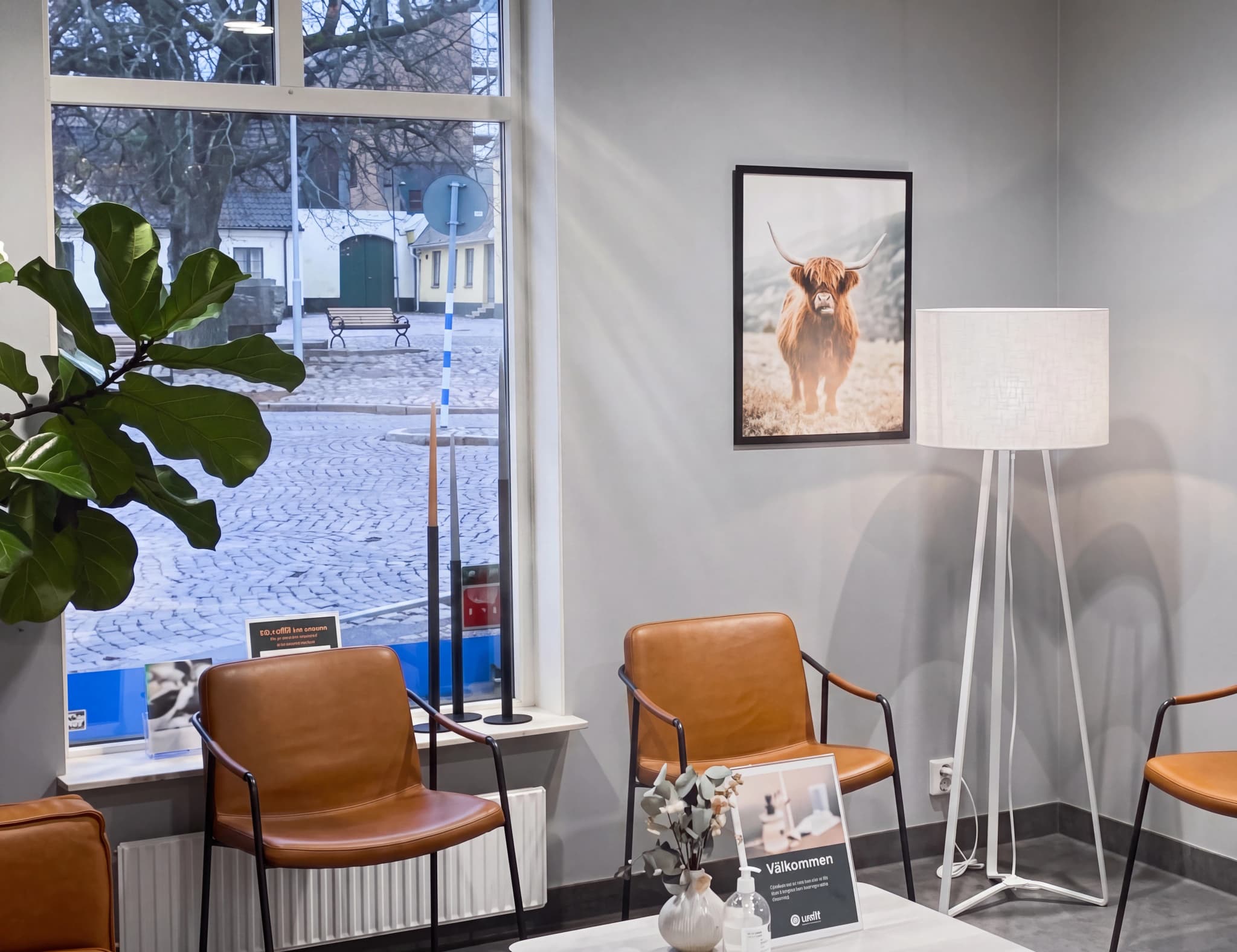 Väntrummet hos Smile Trelleborg