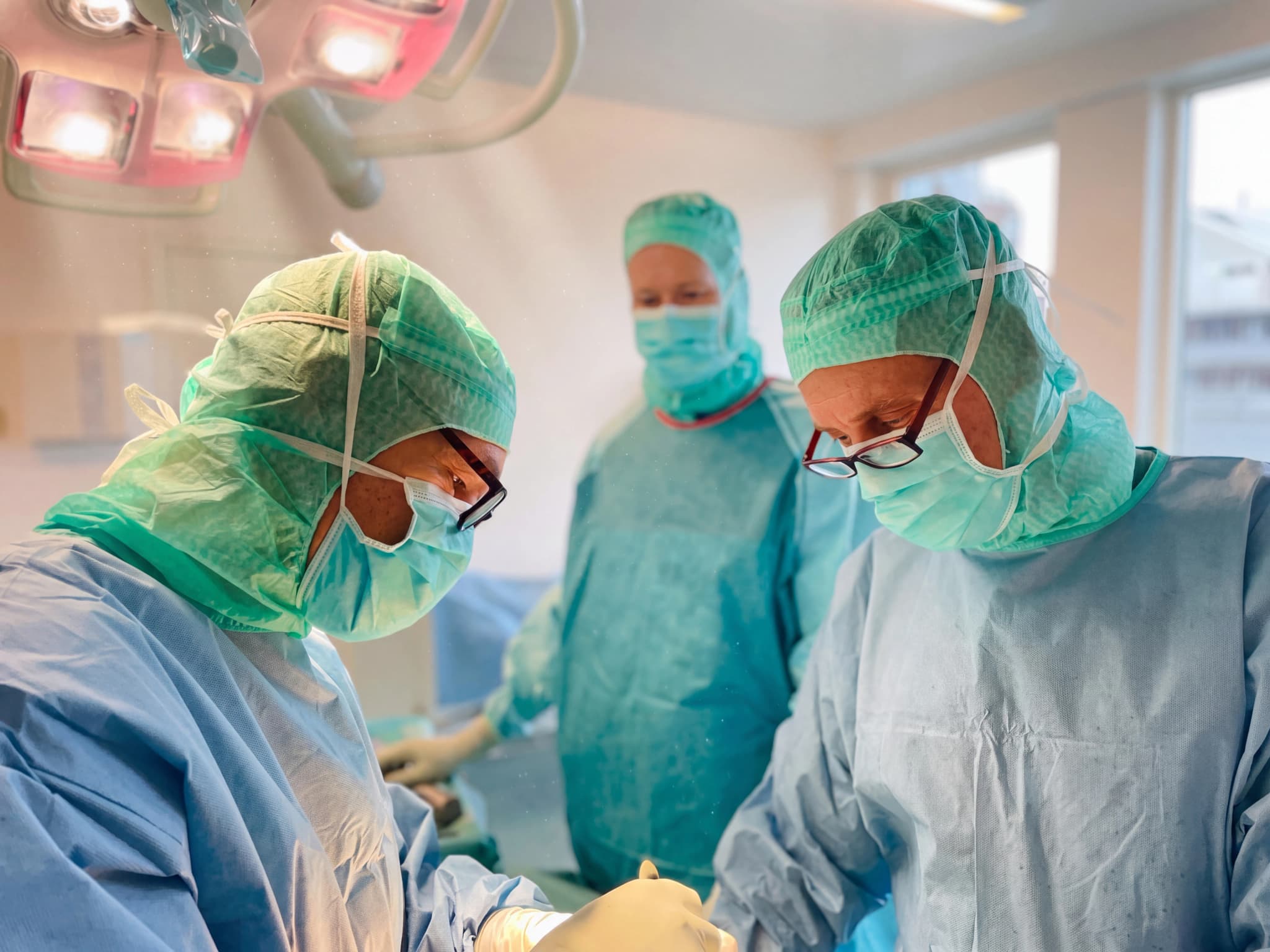 Behandlingsrummet hos Specialistcenter Scandinavia Uppsala S:t Johanniskliniken