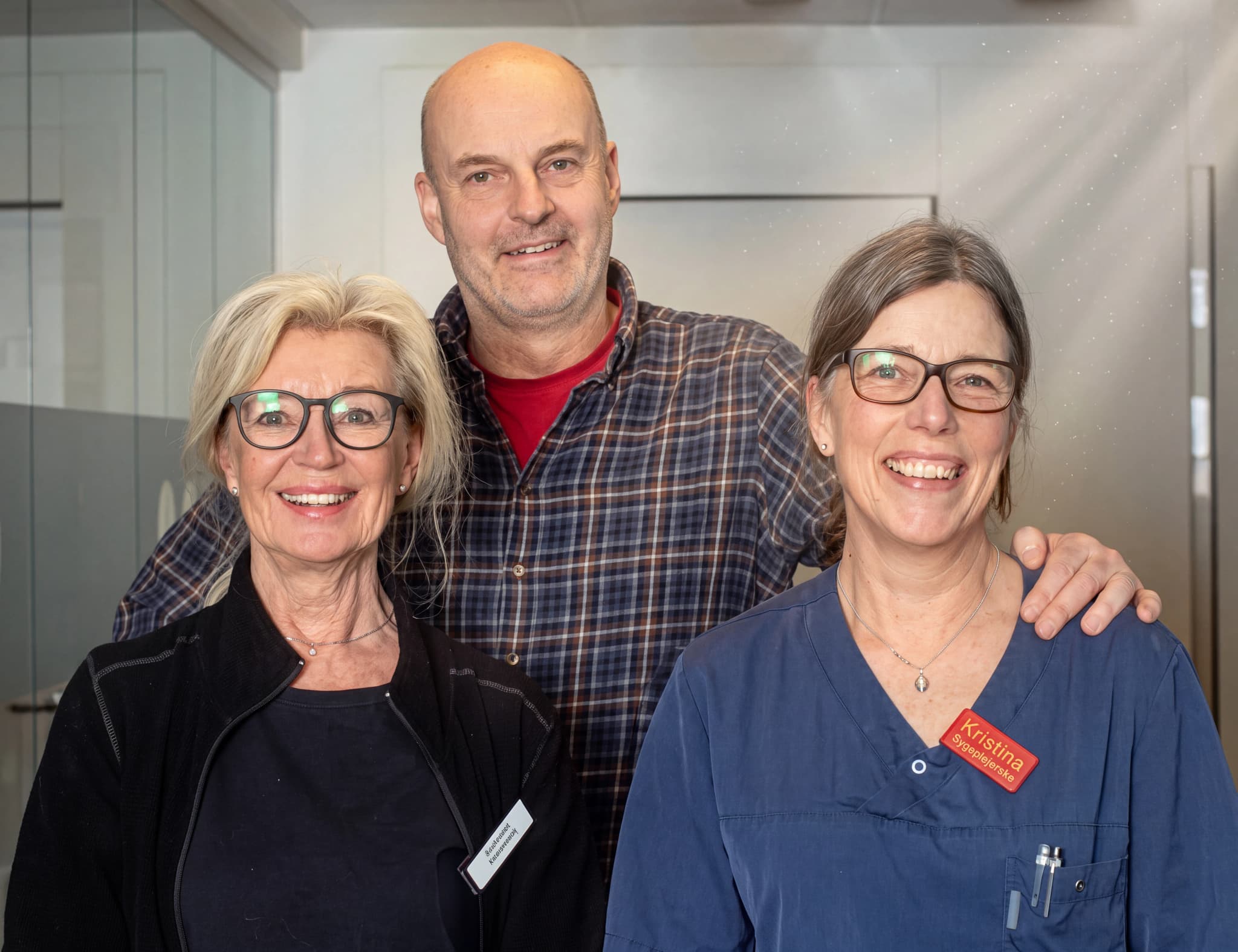 Teamet hos Svettmottagningen Stockholm