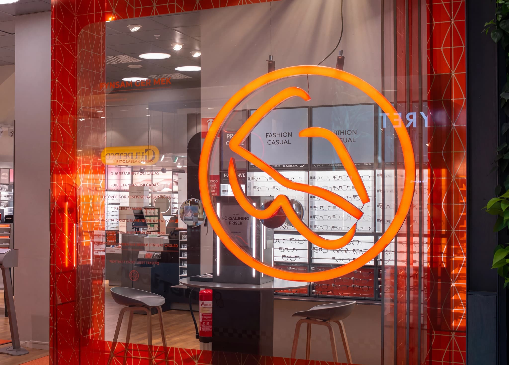 Entrén hos Synsam Malmö Kronprinsen