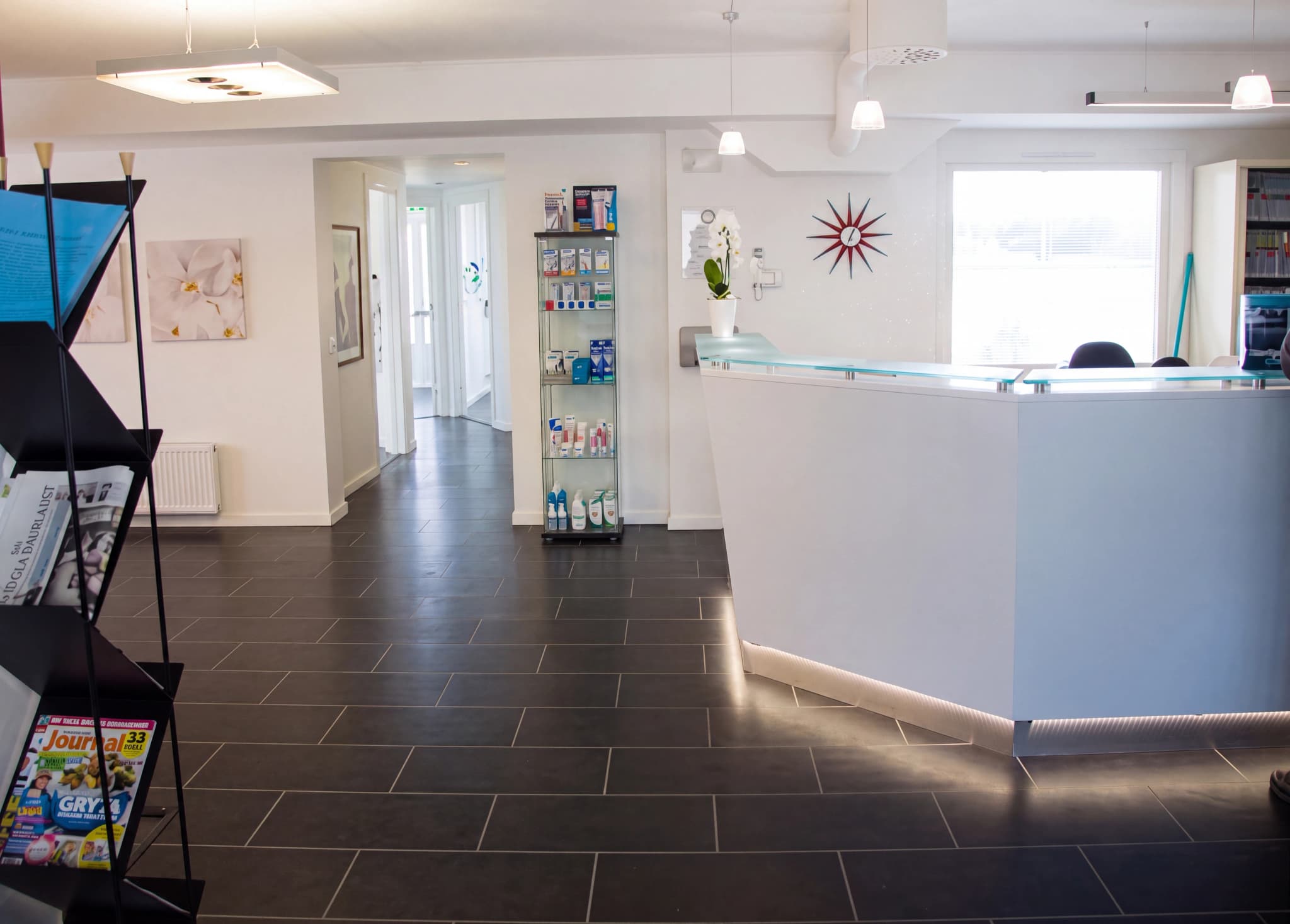 Receptionen hos TandanLaget - Tandläkare Thomas Swenne