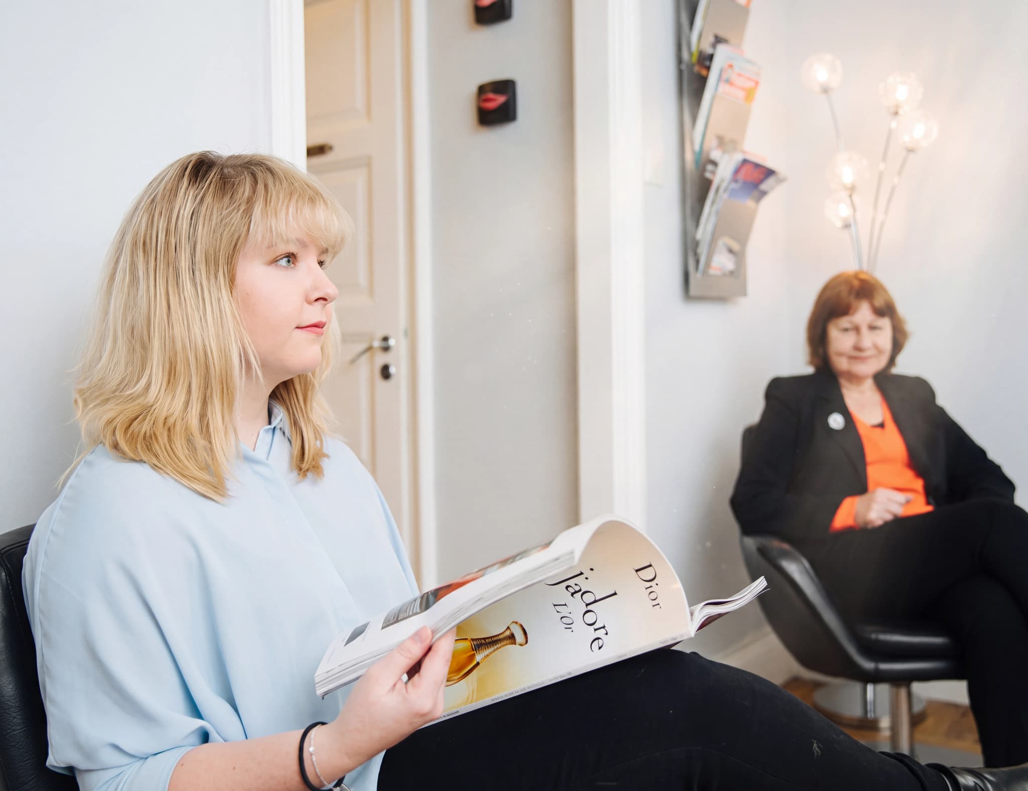 Väntrummet hos Tandklinik Veneer