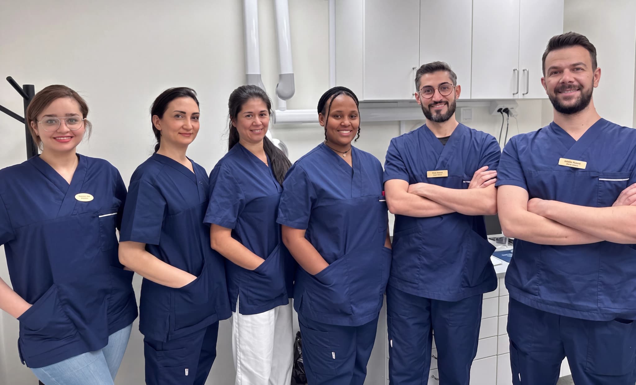 Teamet hos Fineartsdental Clinic Trollhättan