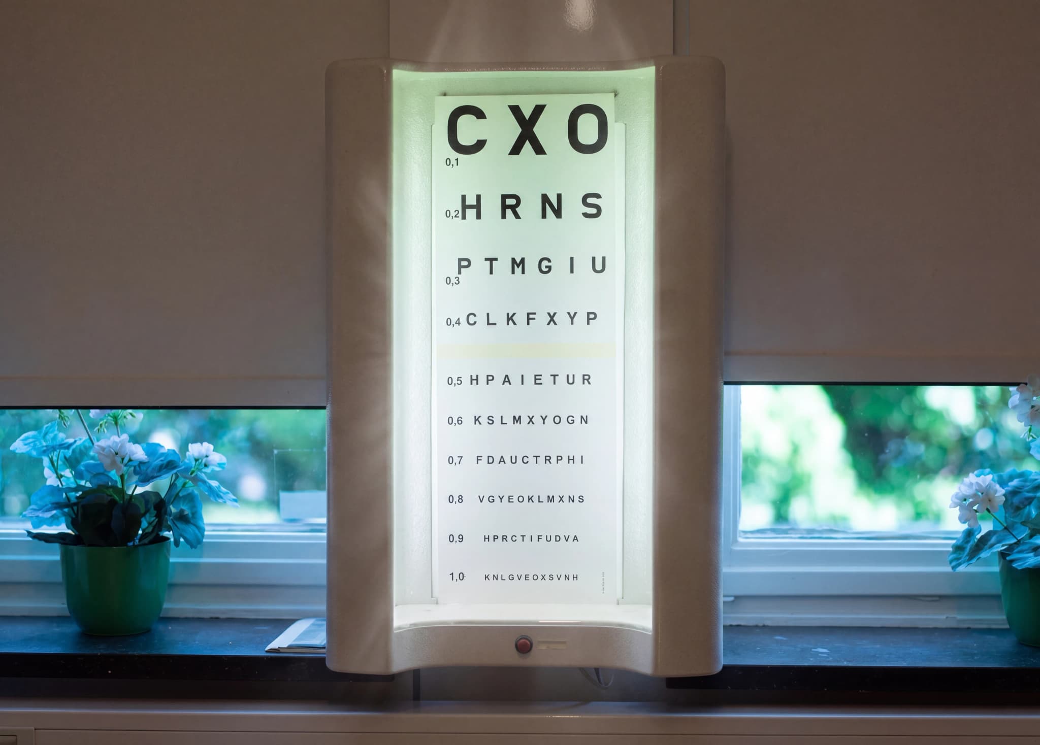 Behandlingsrummet hos Vällingby Ögonklinik