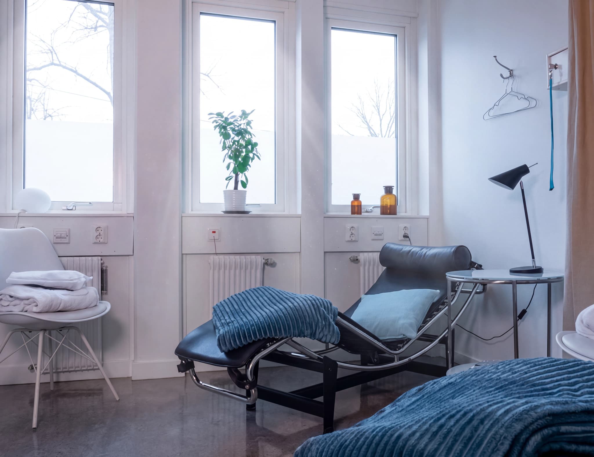 Behandlingsrummet hos Venous Centre Göteborg