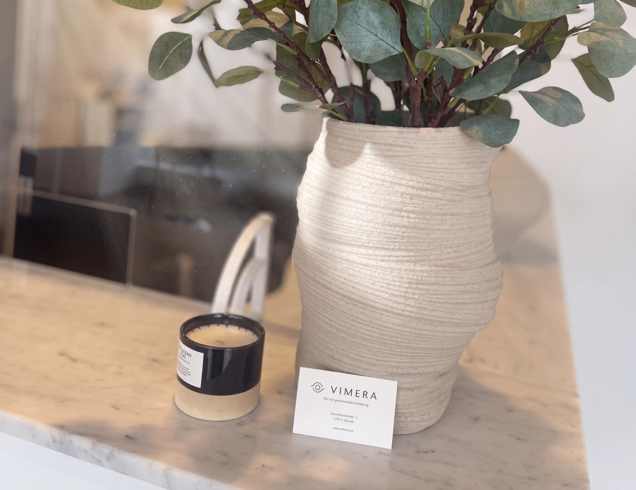 Receptionen hos Vimera Specialistläkarmottagning, Skurup
