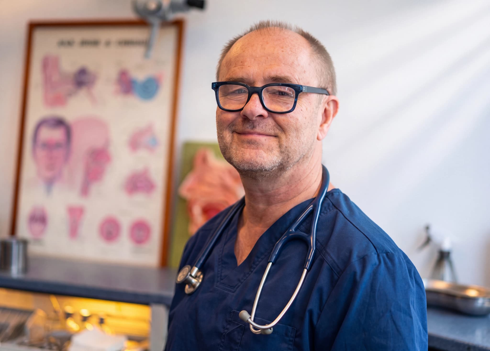 Teamet hos Visbykliniken Dr Peter Lindgren