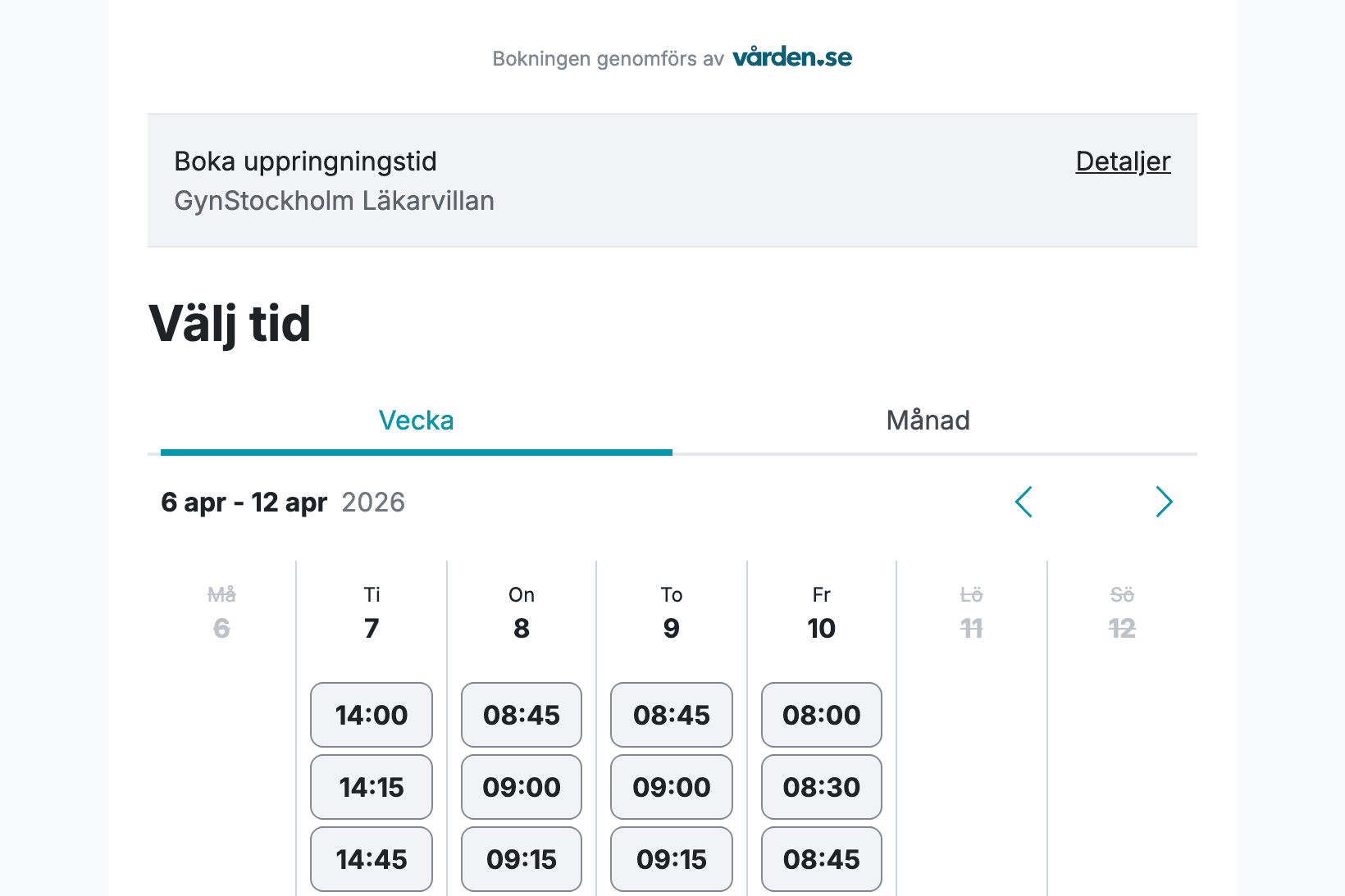 Onlinebokning utan krångel