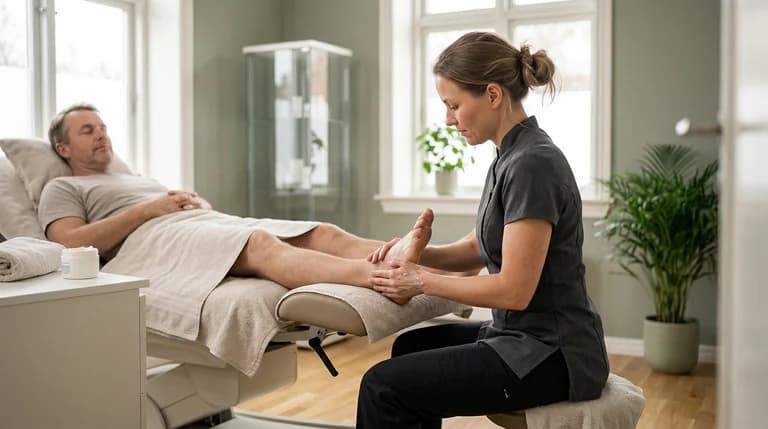 Fotmassage