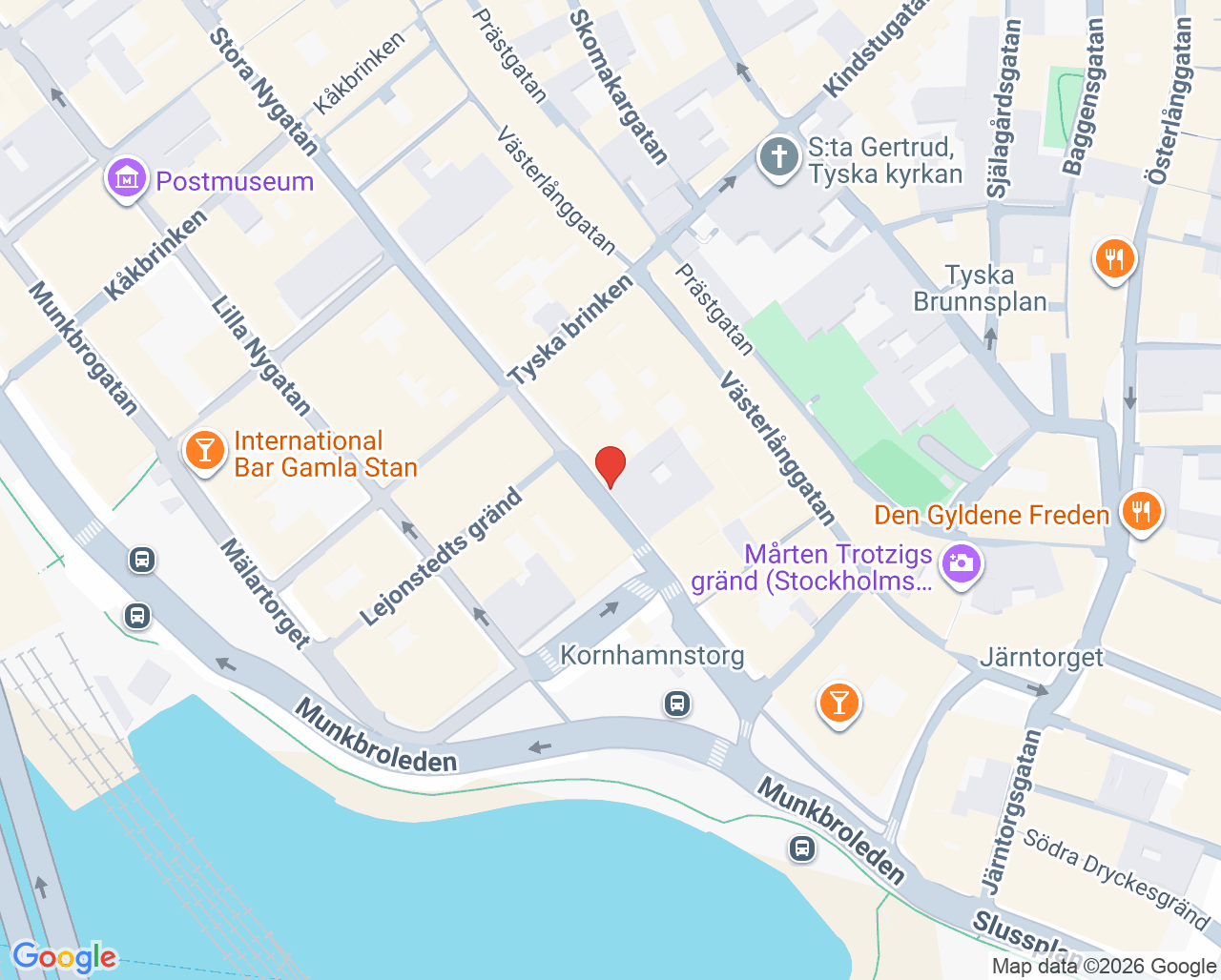 Karta till Oral Care i Stockholm