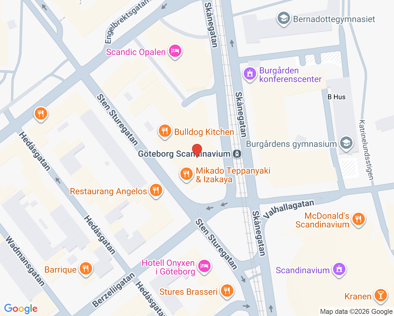 Karta till Svea KBT Heden