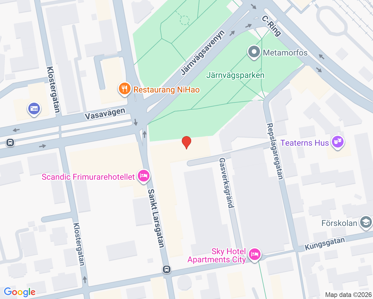 Karta till 1177, Linköping