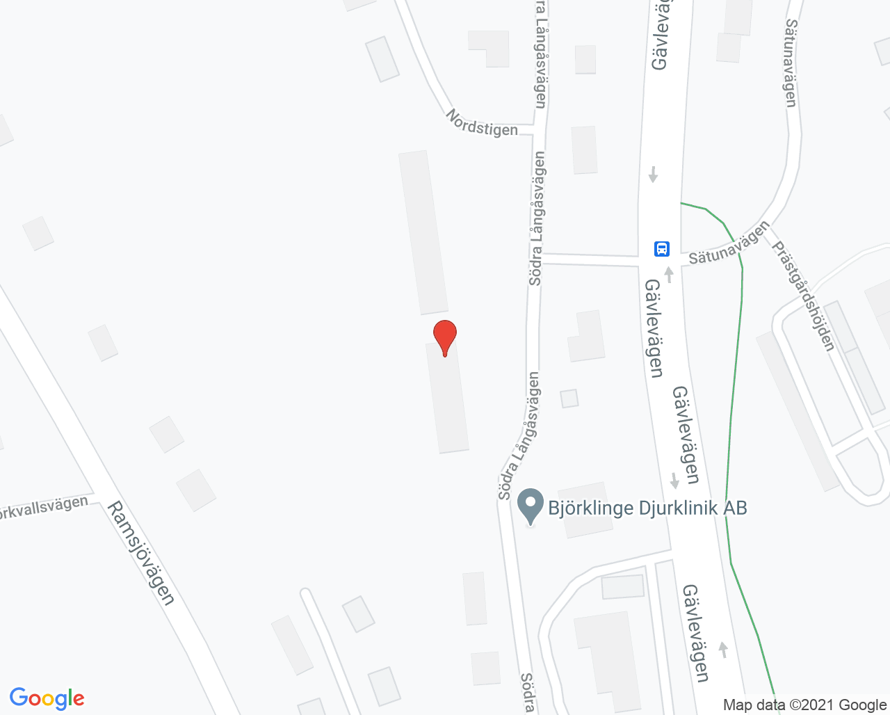Karta till Björklinge Tandklinik AB, Björklinge