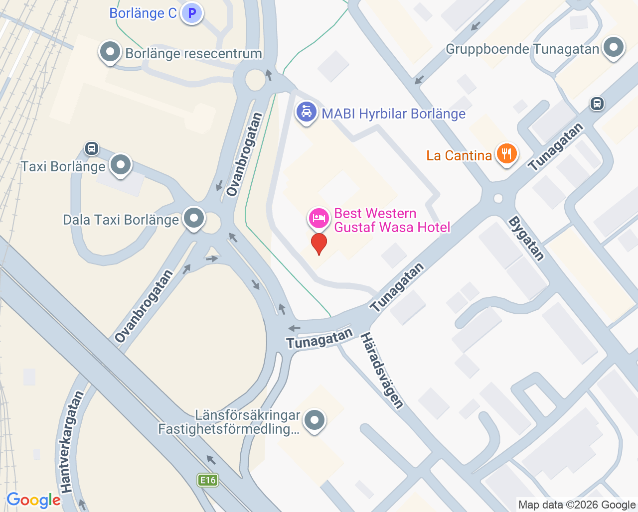 Karta till Mammografi Borlänge