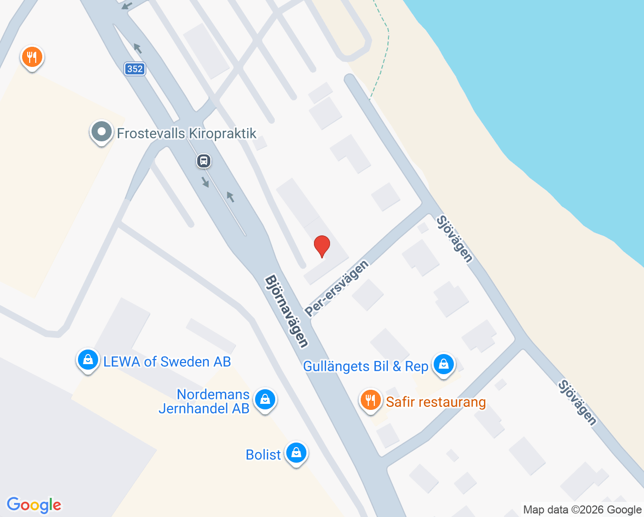 Karta till Vaccination Örnsköldsvik