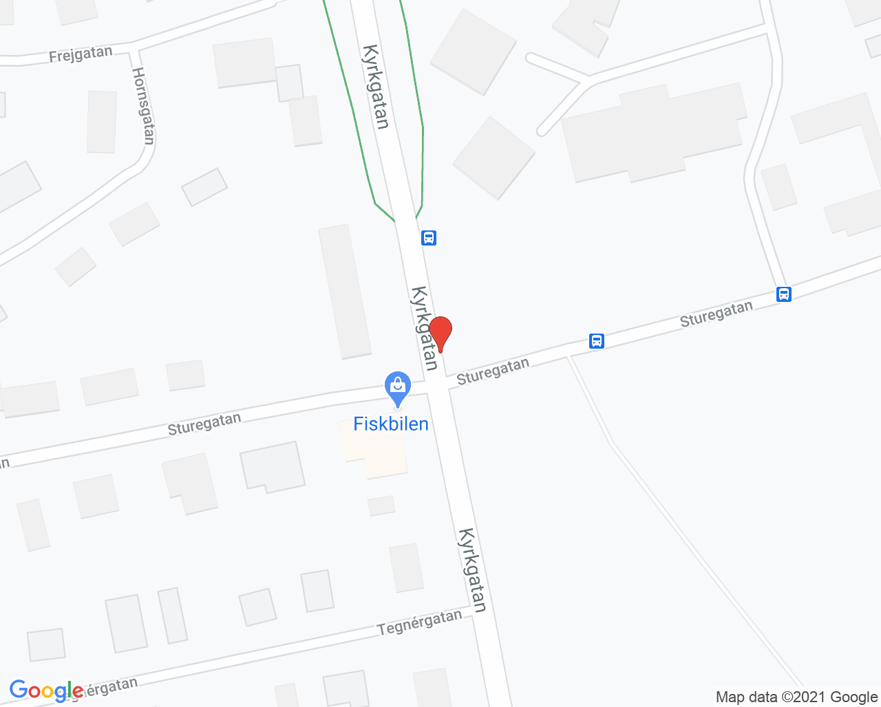 Karta till Jourcentralen Boden