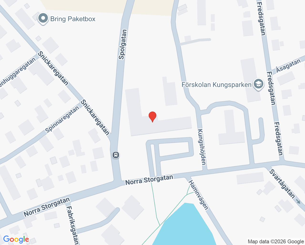 Karta till Tranås Folktandvård