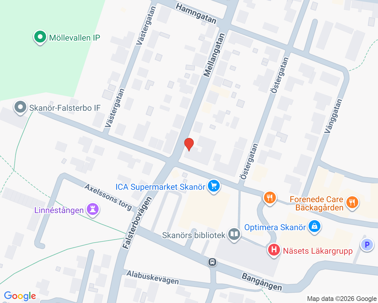 Karta till Estetikakademin