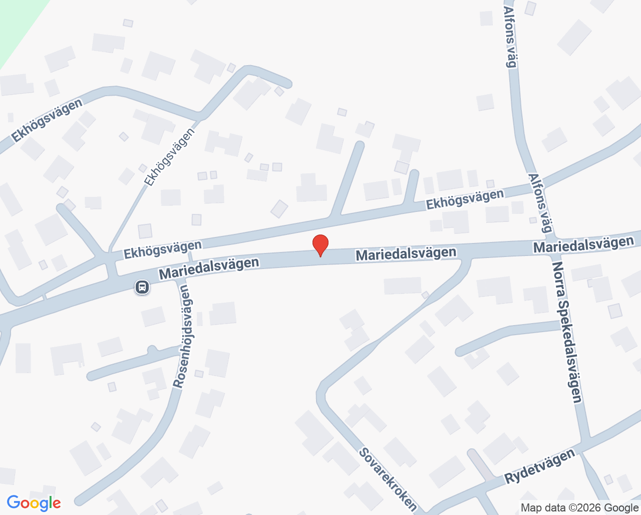 Karta till Vårdcentralen Onsala
