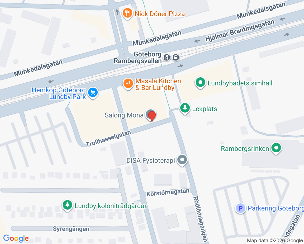 Karta till Beauty Clinic For Queens & Kings