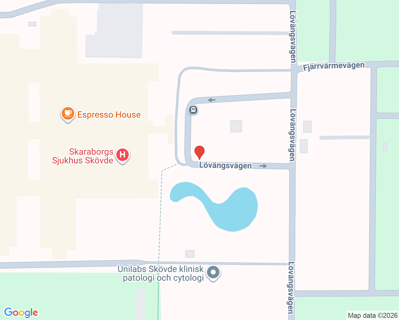 Karta till Ögonoperation, Skövde