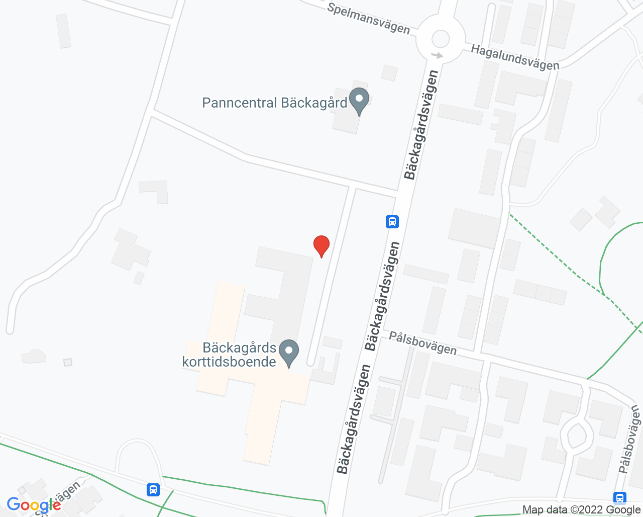 Karta till TILMA Halmstad