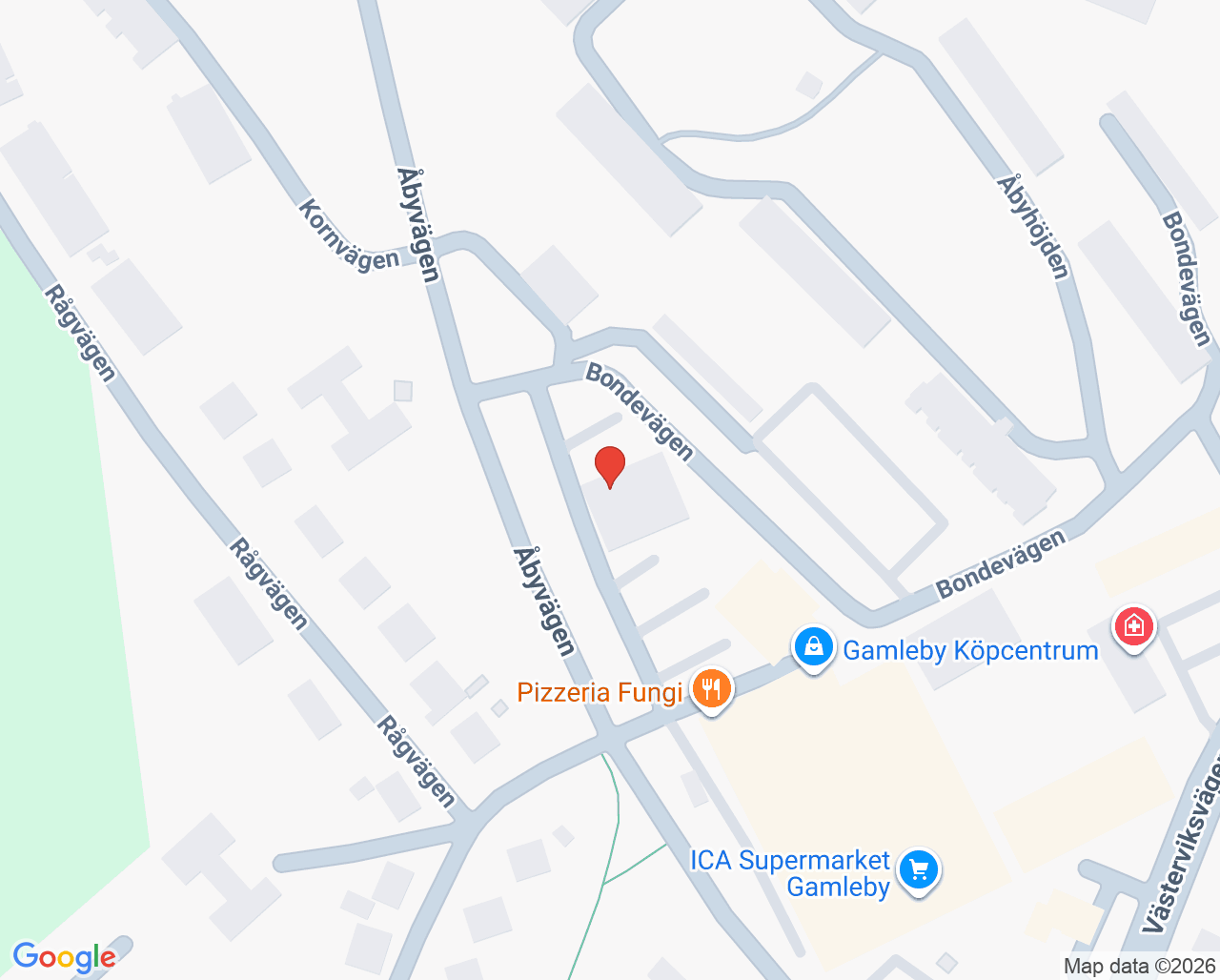 Karta till Ungdomsmottagningen Gamleby