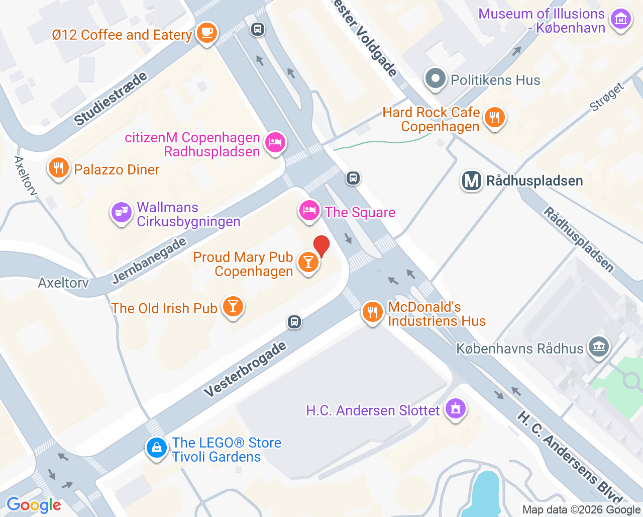 Karta till Bonliva Care – Köpenhamn