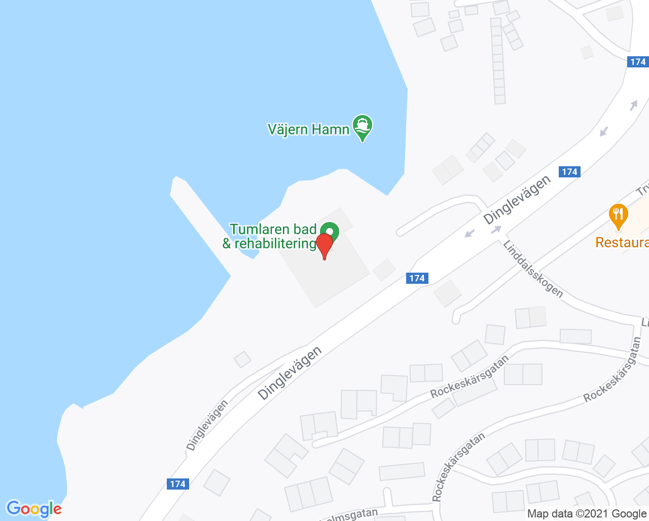 Karta till Sotenäs FysioPraktik AB, Sotenäs