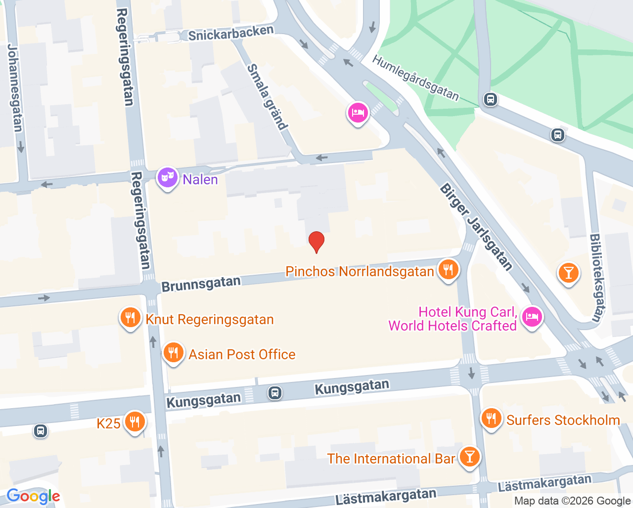Karta till Kungstandläkarna